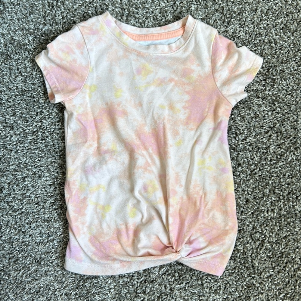 Tie Dye short sleeve T toddler girl size 3T Cat & Jack